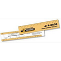 Stock Plastic Paving Slide Calculator (1.3"x6.5"), Full Color Imprint